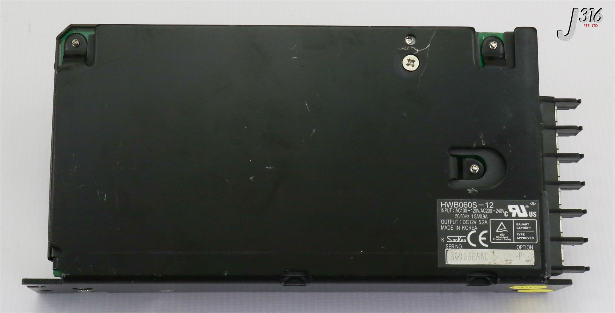 17022 SANKEN PS INPUT AC100-120V/AC200/240V 1.5A/0.9A HWB060S-12